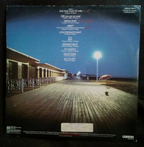 F.R. David - Long Distance Flight LP Vinyl Record