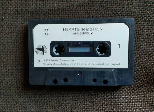 Air Supply - Hearts in Motion Cassette Tape