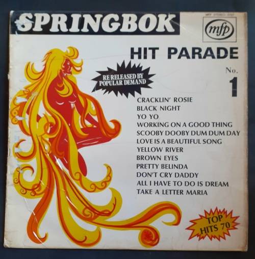 Springbok Hit Parade Vol.1 LP Vinyl Record