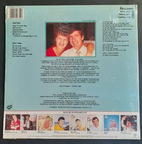 Bles Bridges - Nog `N Nuwe Dag LP Vinyl Record