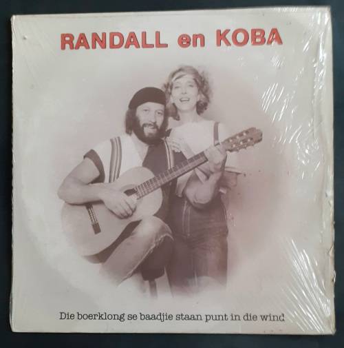 Randall en Koba - Die boerklong se baadjie staan punt in die wind LP Vinyl Record