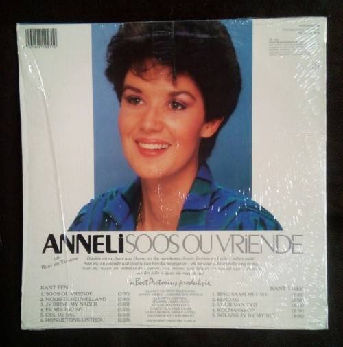Anneli van Rooyen - Soos Ou Vriende LP Vinyl Record