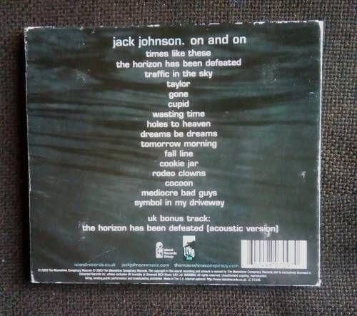 Jack Johnson - On And On (CD)