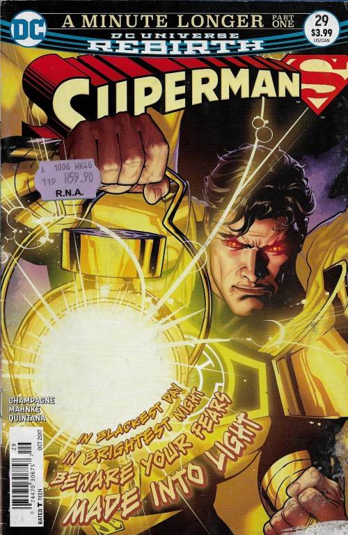 DC Universe Rebirth : Superman Issue # 29 - Oct 2017