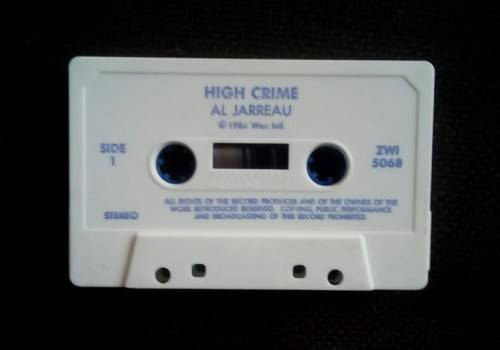 Al Jarreau - High Crime Cassette Tape