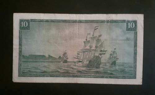 South Africa - Ten Rand TW de Jongh Bank Note - AU