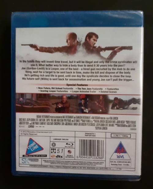 Looper - Bruce Willis & Emily Blunt (Blu-ray)