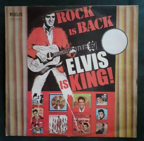 Elvis Presley - Rock Is Back - Elvis Is King! LP Vinyl Record