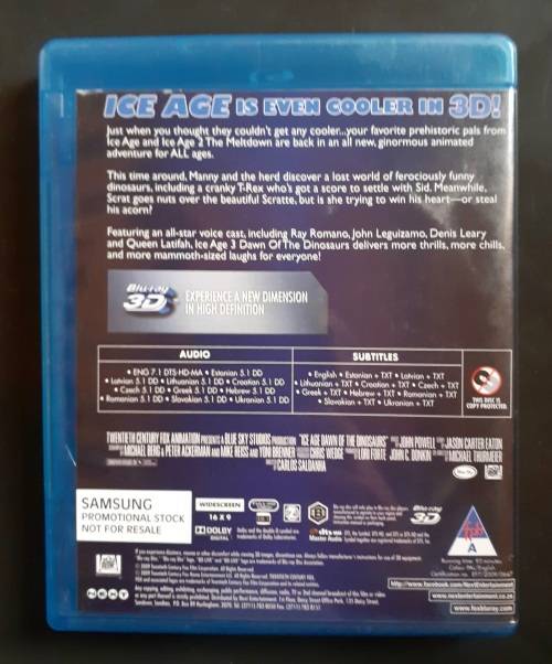 Ice Age 3 - Dawn Of The Dinosaurs (Blu-ray 3D)