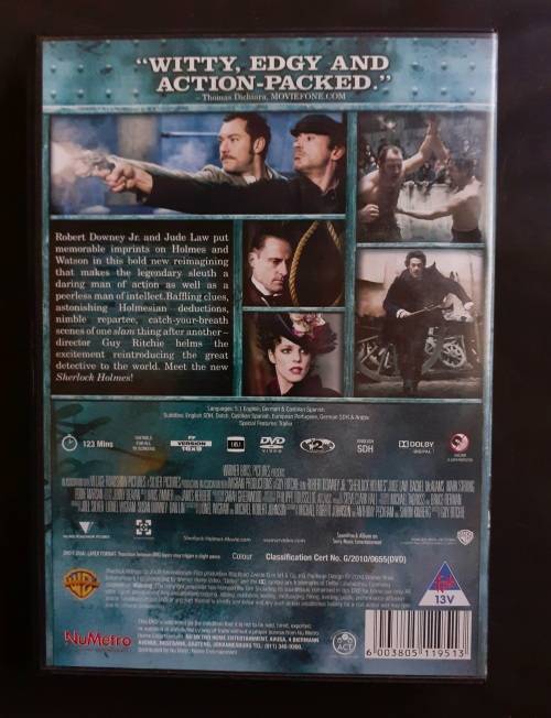 Sherlock Holmes - Robert Downey Jr. & Jude Law (DVD)
