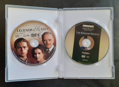 Legends of the Fall - Brad Pitt & The English Patient - Ralph Fiennes (2 DVD Set)