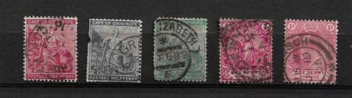 Cape of Good Hope Stamps Used