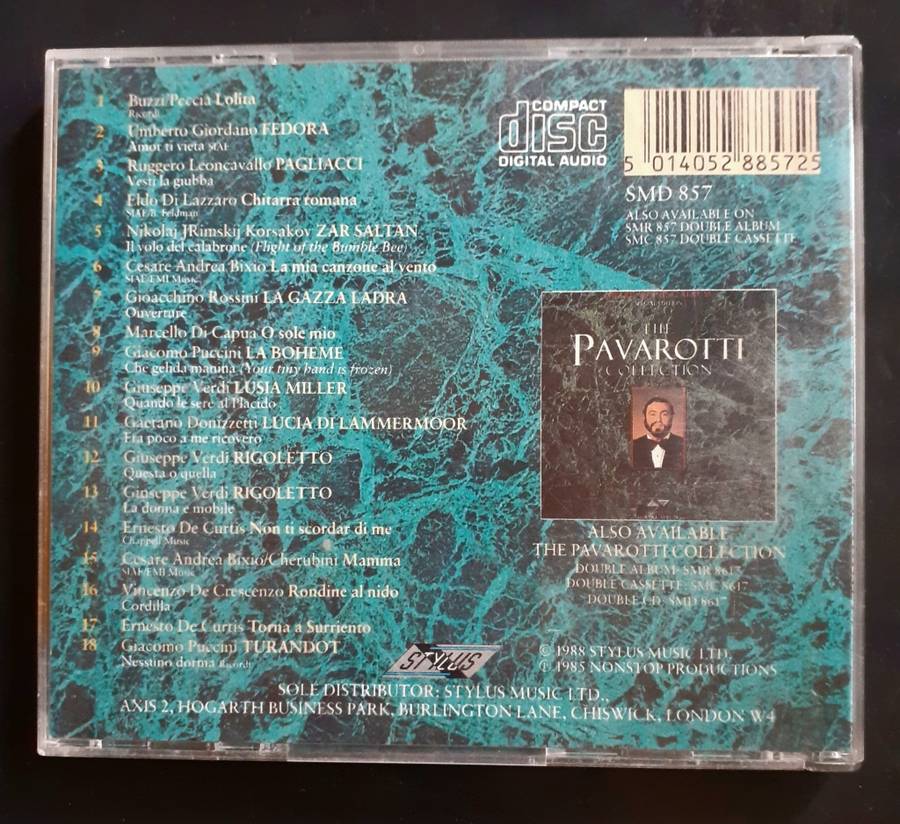 New Pavarotti Collection Live (CD)