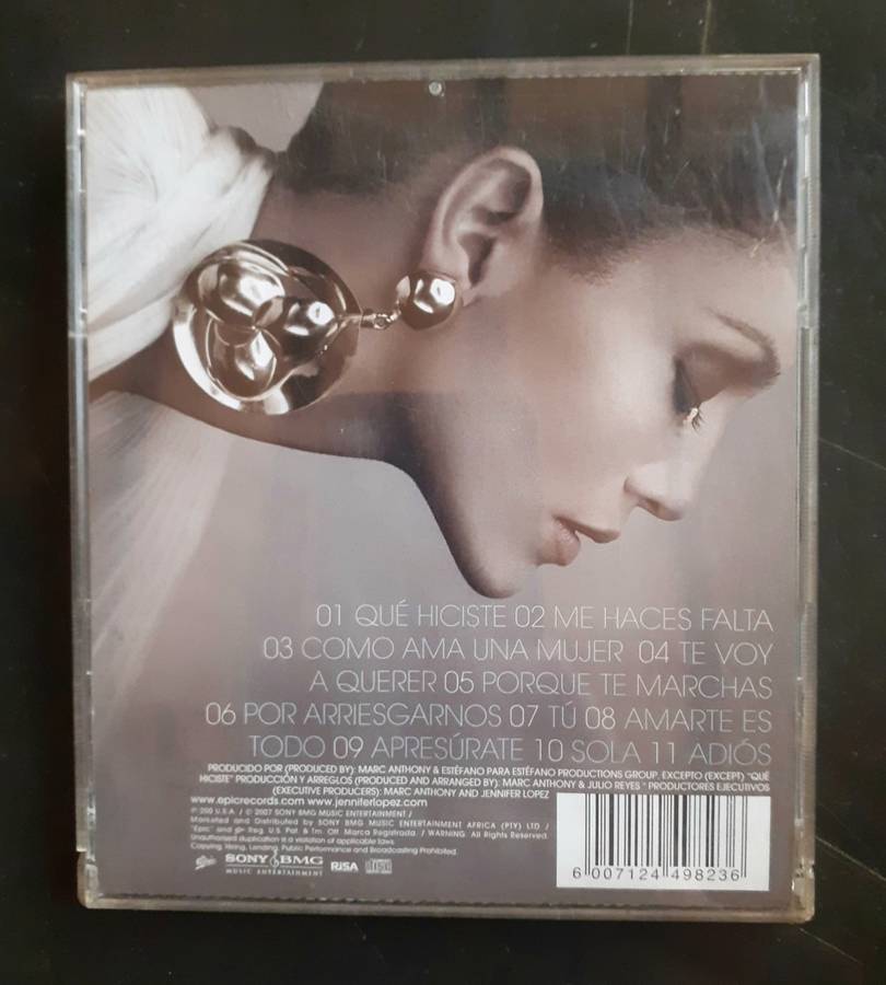 Jennifer Lopez - Como Ama Una Mujer (CD)