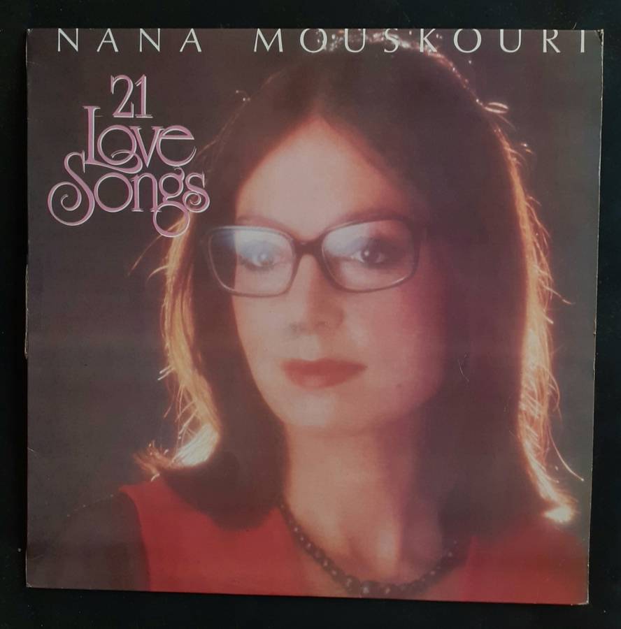 Nana Mouskouri 21 Love Songs LP Vinyl Record