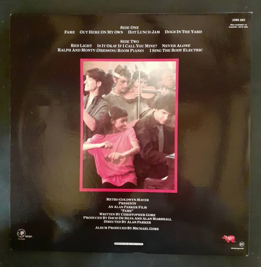 Fame (Original Motion Picture Soundtrack) LP Vinyl Record