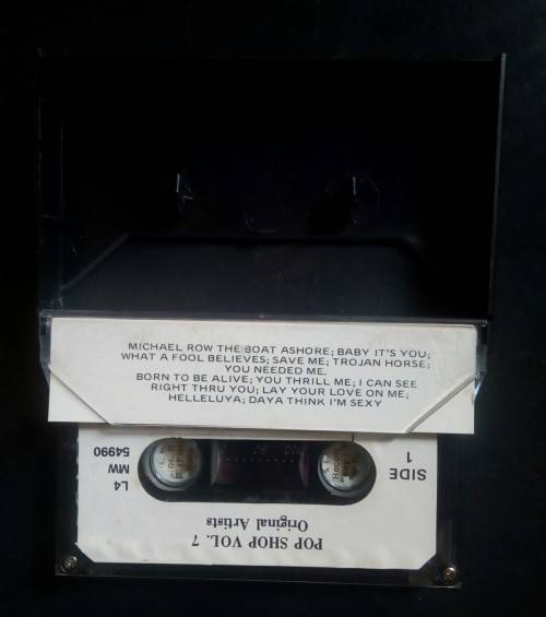 Pop Shop Vol.7 Cassette Tape