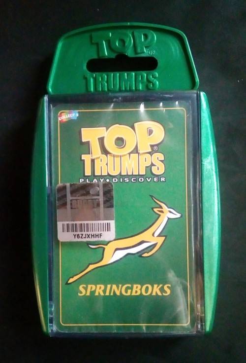 Top Trumps - Springboks Official Card Set (New and Sealed)