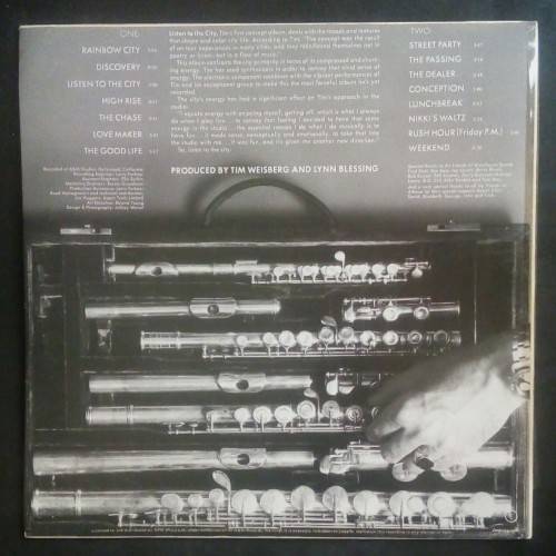 Tim Weisberg - Listen To The City LP Vinyl Record