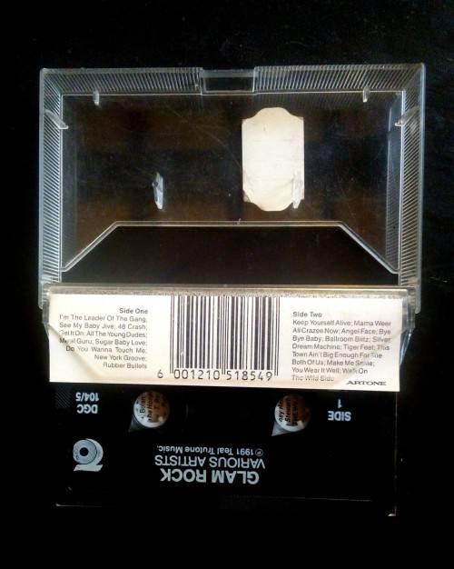 Glam Rock Cassette Tape