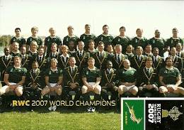 RWC 2007 WORLD CHAMPIONS - 2011RUGBY WORLD CUP COLLECTION CARD 123