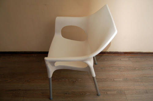 A stunning and comfortable Cafe chair available for sale (White)