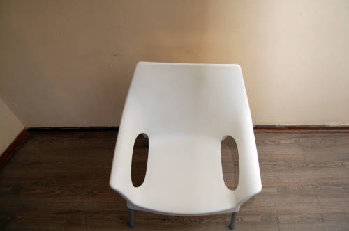 A stunning and comfortable Cafe chair available for sale (White)
