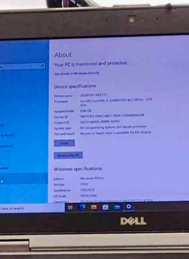 Dell E6430 Core i5 Laptop 2.7 GHz, 8GB RAM(fair condition with charger)