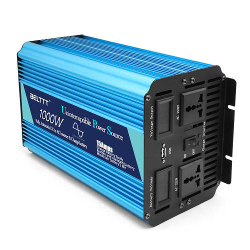 UPS 1000w Pure Sine Wave (2000w peak) Inverter with Battery charger auto switching 12Vdc to 225Vac