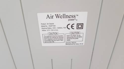 Nikken Air Wellness Hepa Air Filtration System NKAP 100