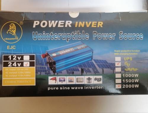 2000W Pure Sine Wave Inverter