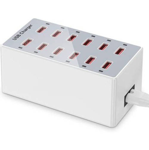 12-Ports USB Charging Station