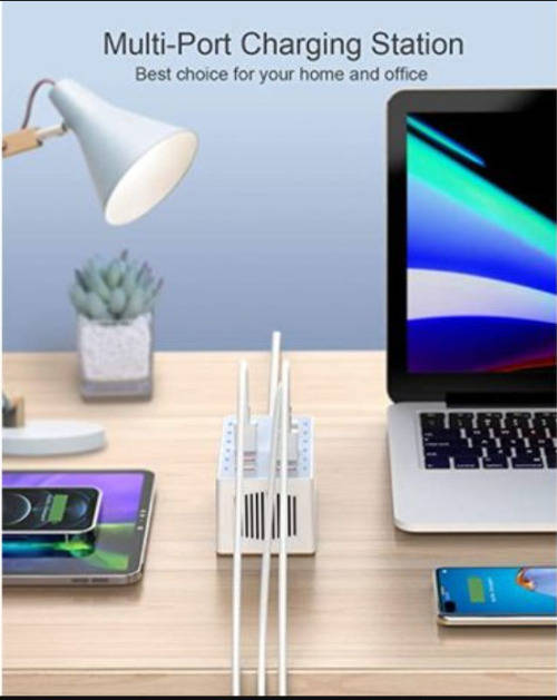 12-Ports USB Charging Station