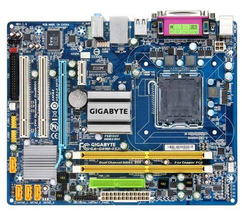 GIGABYTE MOTHERBOARD SOCKET 775 G31\41 + INTEL CELERON 1.8GHZ BUNDLE