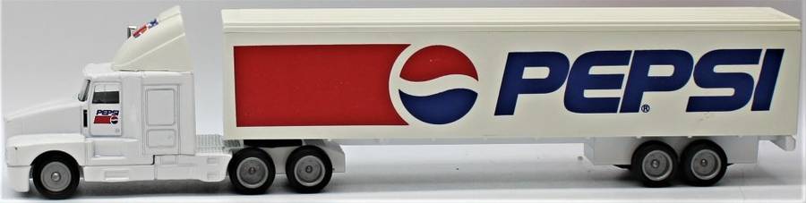 Lledo - 10x Unboxed Volvo & Kenworth Truck & Trailors - Pepsi, Fedex, Parcelforce, Carlsberg etc.