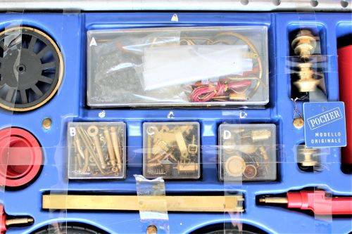 BARGAIN!! - Pocher - Vintage 1907 FIAT 130 HP - F2 Unbuilt Model Kit - Complete Boxed