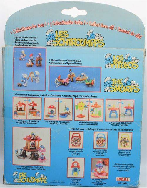 Smurf - Ideal - Rings of Saturn Smurf Toy - Licensed Peyo Product 1996