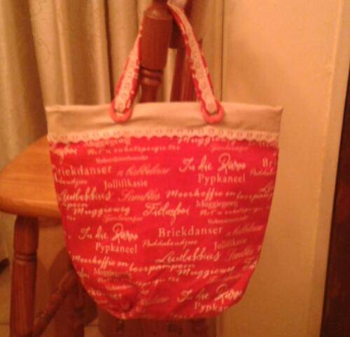 STUNNING TOTE BAG. FULLY LINED. One of a kind.