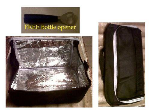 Thermal 6 pack coolbag - free ice brick and bottle opener!!!