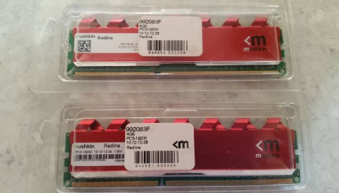 Mushkin Redline Frostbyte 8GB (2 x 4GB) 240-Pin DDR3-UDIMM 10-12-12-28 (PC3 19200) - NEW