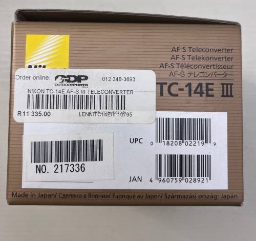 Nikon Teleconverter TC -14 E III