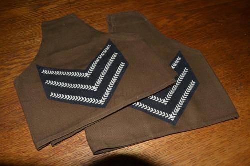 Pair of SADF Sergeant Brassards.