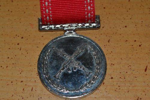 Full Size Ciskei Presidents medal for shooting.