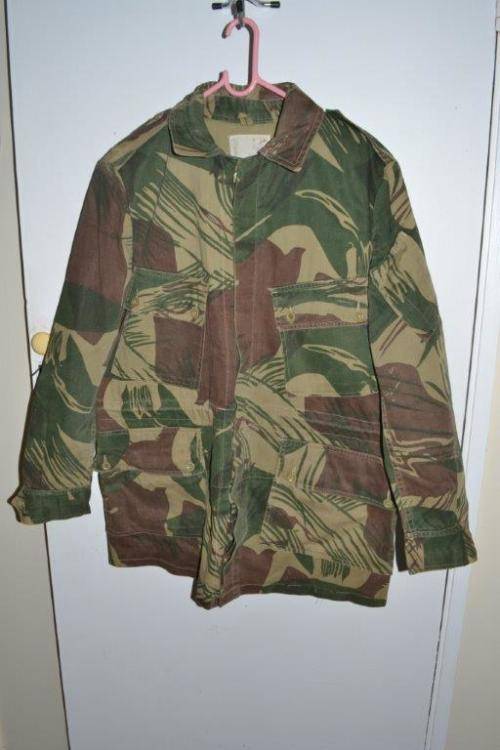 Rhodesian camo Bush Jacket. Good condition with size as per pictures.