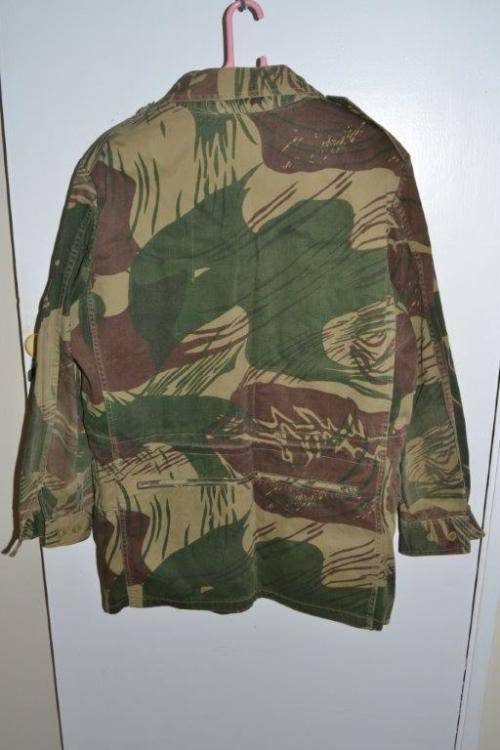 Rhodesian camo Bush Jacket. Good condition with size as per pictures.