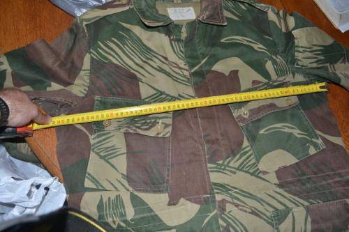 Rhodesian camo Bush Jacket. Good condition with size as per pictures.