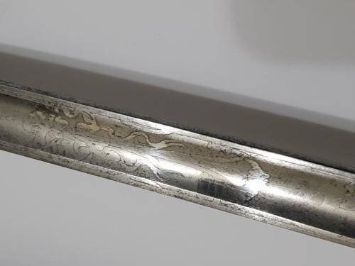 Royal Rifles Levee Sword with Sword knot.