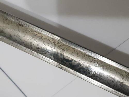 Royal Rifles Levee Sword with Sword knot.