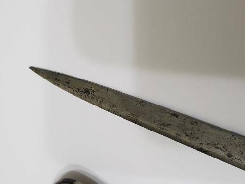 Royal Rifles Levee Sword with Sword knot.