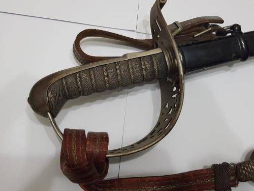 Swiss Pattern 1899 Infantry Officer's Sword with Sword knot.